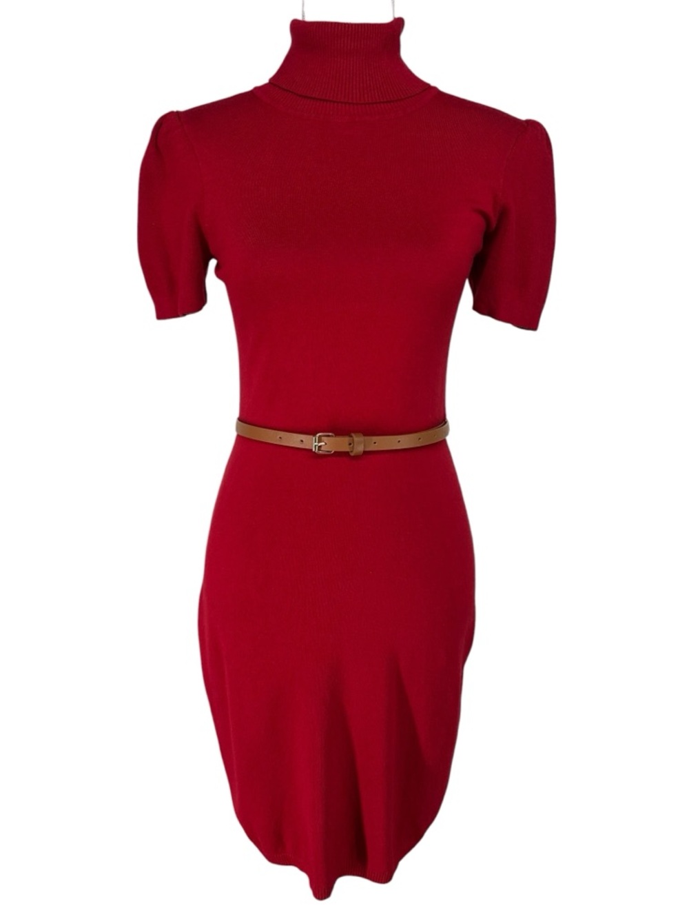 EXPRESS DESIGN STUDIO / Red 2010’s Sweater Dress / Small / Office Goth Retro Emo